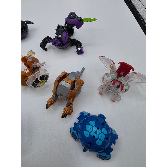 Bakugan Lot 12 Battle Figures Cards Gate Cards Power Cards Toys Kids / SS - Picture 6 of 7